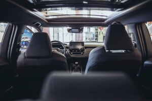 Interiér vozidla Toyota Corolla 2019